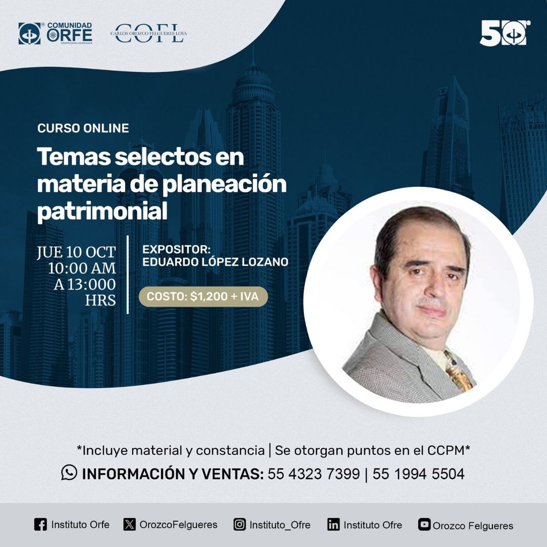 Curso de planeación patrimonial