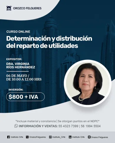 Determinación y distribución del reparto de utilidades